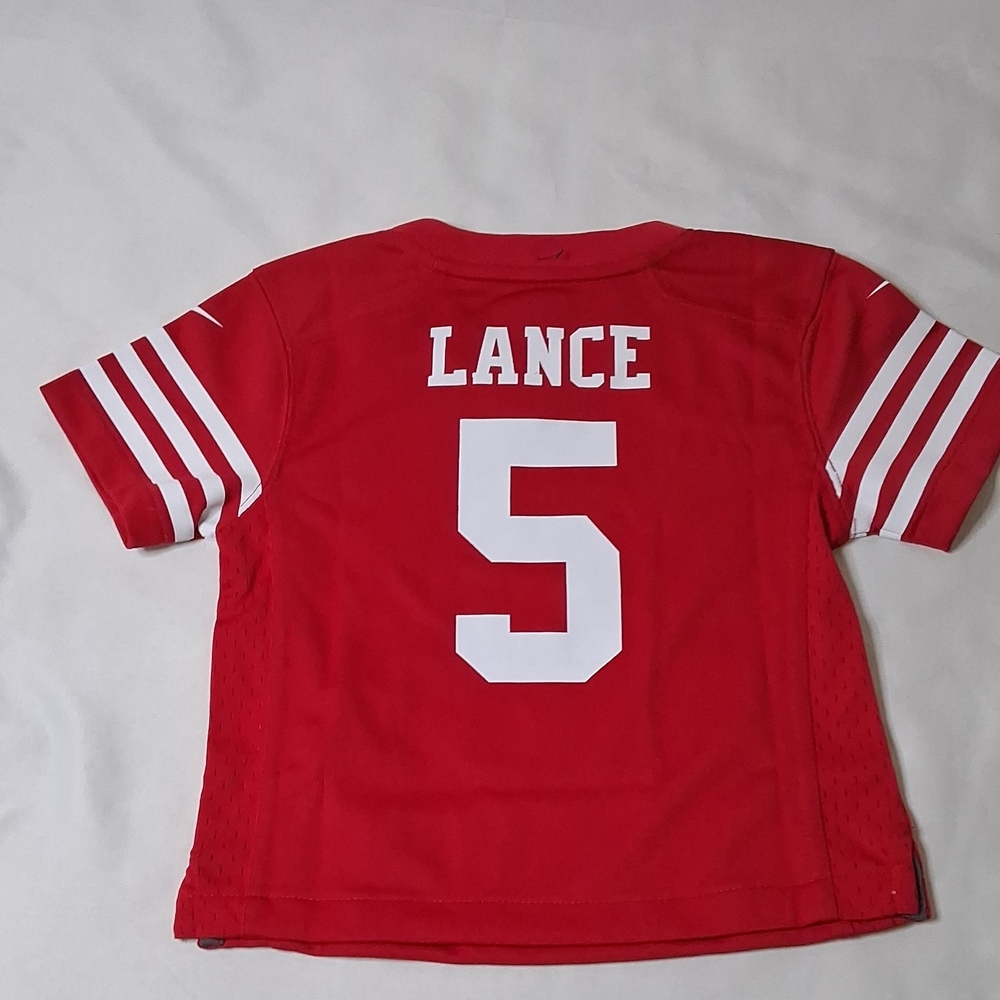 Nike Red Kids' San Francisco 49ers #5 Football Jersey - Picture 2 of 4